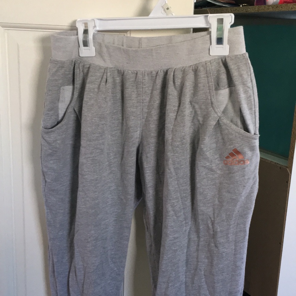 Adidas sweatpants with pockets